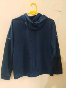 Navy Blue Hoodie |T-shirt With Cap|