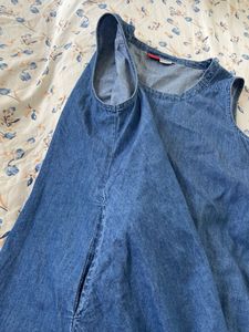 Denim Sleeveless Dress