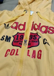 Adidas Yellow Hoodie