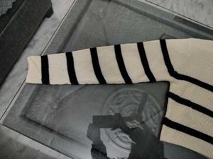 Striped Knit Sweater