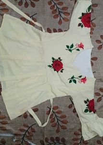 Floral Flared Sleeve Top