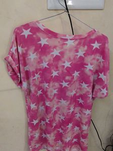 Pink Star Tee