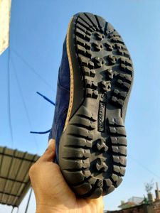 ✨️ Original Woodland Navy Blue High Ankle Shoes