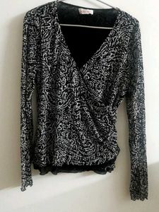 Wrap Type Georgette Top