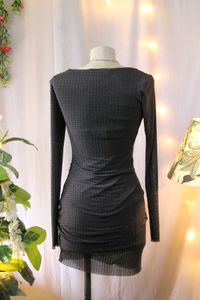 Beaded Mini Dress