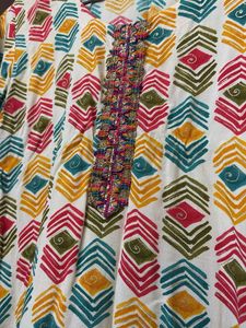 Colorful Printed Kurta
