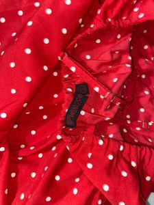 Polka Dot Skater Dress