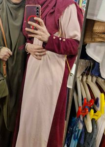 Dual Shade Classy Abaya