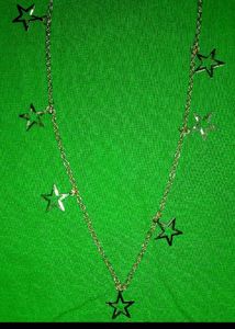 Gold Star Charm Chain
