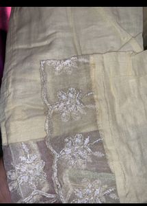 Attractive Kurta With Plazo Having Net Lace