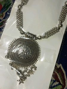 Oxidised Handcrafted Long Necklace