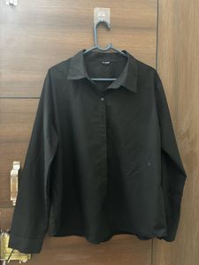 Black Formal Shirt For Ladies