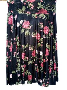 Floral Print Skirt
