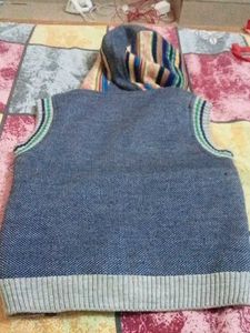 Woolen Half Sweater