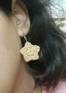 Golden Star Earrings