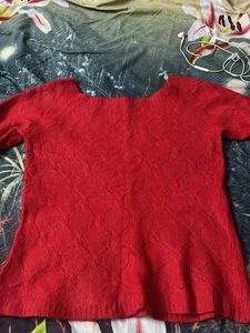 Red sweater
