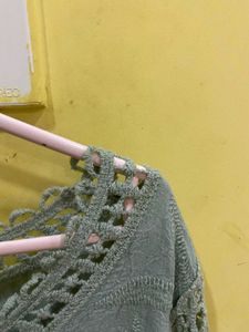 Crochet Detail Top