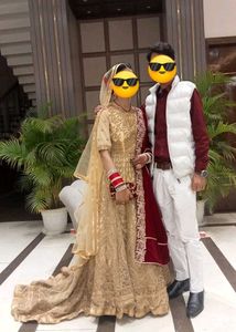 Gorgeous Gold Embroidered Lehenga