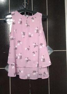 Floral Sleeveless Top