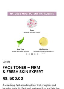 Korean Skin Toner Mist