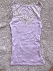 Lavender lace Camisole