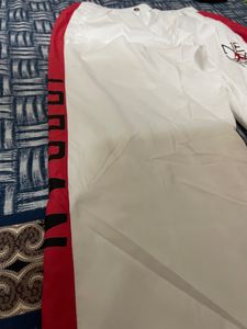 Jordan White And Red Trousers/Pajama
