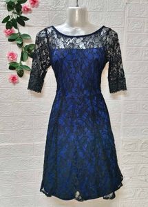 Size ES/S 🎁Buy 2 Get 1 Free 🎁 Blue Lace Dress
