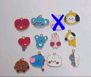 CLEARANCE SALE BT21 CHARMS