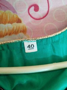 Elegant Green Ethnic Gown