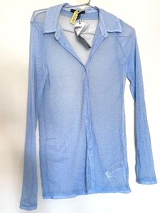 Forever 21 Textured Shimmer Shirt