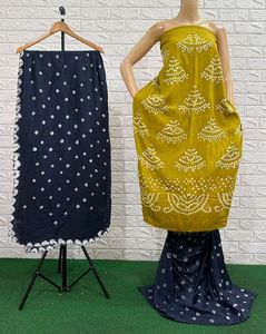 🍁 BANDHANI DRESS MATERIAL🍁
