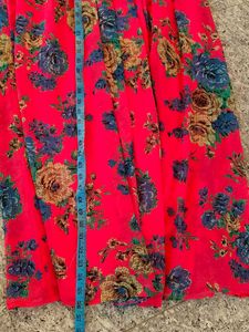 Floral Print Maxi Dress