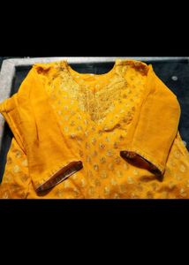 Yellow Kurti
