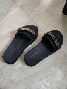 Guess Black Slides