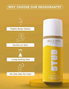 Bellavita STUD Deo 1Piece+10Himalaya Shampoo Pouch