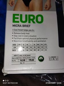 EURO Brand Combo 4 Box Pack underwear size 80-CM