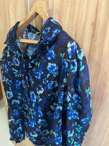 Floral Print Blouse- Size L