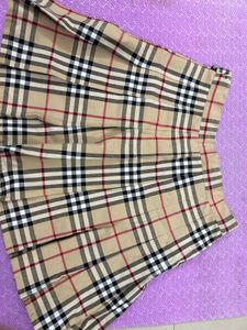Burberry Plaid Mini Skirt