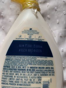 Dove Lemon Body Wash