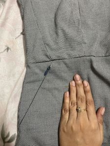 Van Heusen formal A line Grey dress