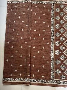 Elegant Brown Saree
