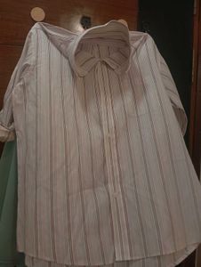 Striped Shirt With Jeans Combo (No Coin Accept)