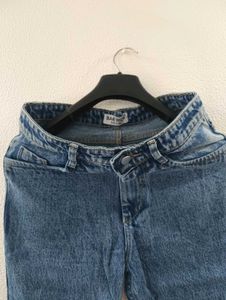 Vintage Wash Denim Jeans
