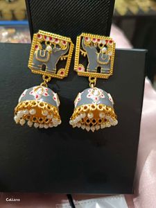 Elephant Jhumka Earrings- NEW STOCK