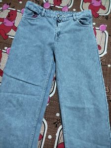 ice blue straight jeans for women girl&#39;s