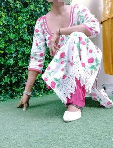 Fully Stitched Kurta Suit Set