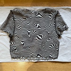y2k mesh top (h&amp;m)