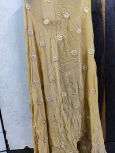 Designer Dupatta And Plazzo