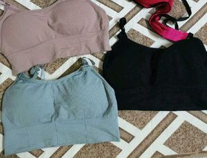 Comfy padded tshirt Bra Bundle