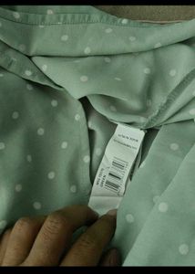 Cute Polka Dot Ruffle Top